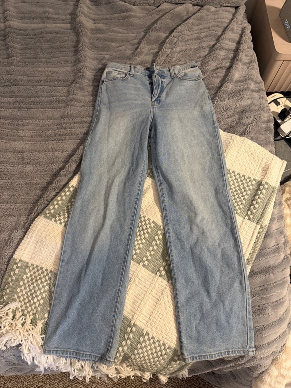 NWT Womens Cello super high rise dad jeans